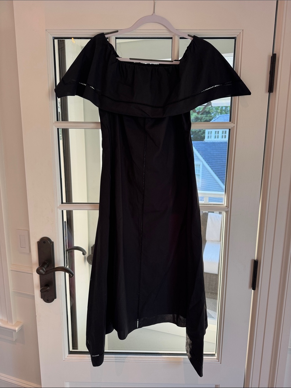 Off-Shoulder Black Women’s Dress